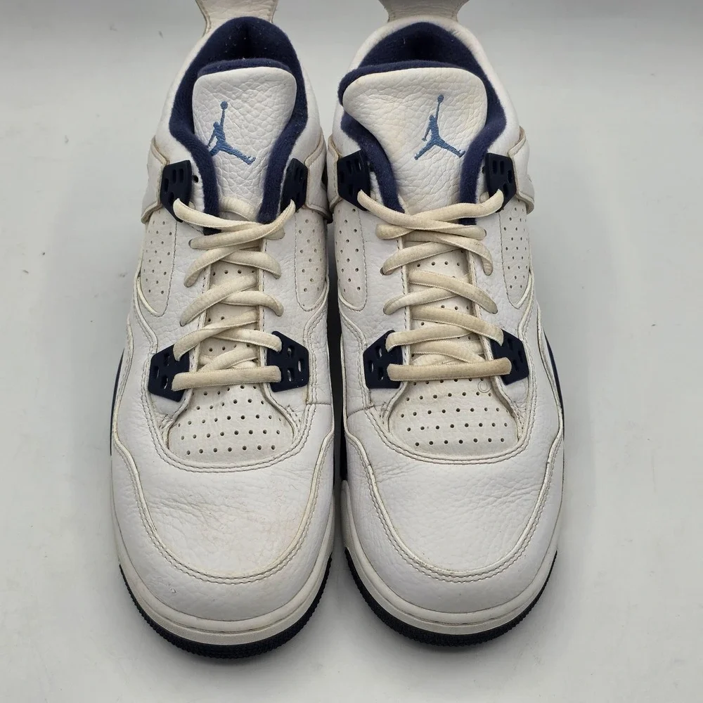 Jordan Air Jordan 4 Retro‎ Shoes Youth Size 6.5Y Legend Blue Leather Retro Vtg